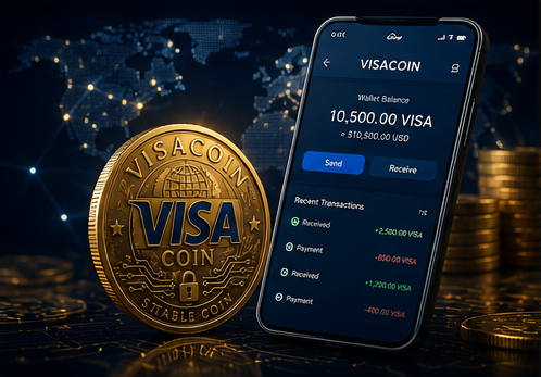 VISACOIN to the moon